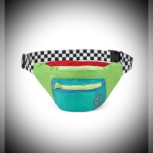 Zumba Fitness Vibrant Green and Blue Crossbody/Waist Bag